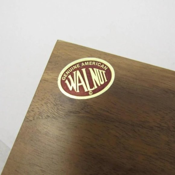 Nautical Desk Set Wooden - Postage Stamp Box, Vase and Letter or Napkin Holder - Picture 7 of 8